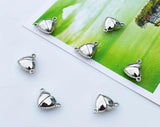 5 Pcs 16X11mm Love Heart Magnetic Clasp