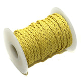 10 Mtrs 3 Ply Braided String Cotton Cords Rope 3mm