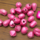 200+ Disco Beads Hot Pink 10-20mm