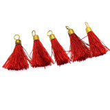 20 Pcs, 1 Inch Silk Thread Tassels