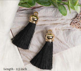 4 Pcs, 2.5 Inches Silk Thread Tassels