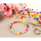 Acrylic Beads Mix Color DIY Kit With 10 Mtrs Elastic Thread