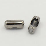 10x4mm Iron Ball Chain Connectors Gunmetal