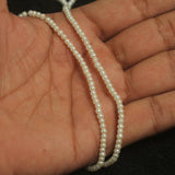 2-10mm Glass Pearl Round Beads Off White