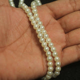 2-10mm Glass Pearl Round Beads Off White