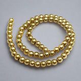 6mm Glass Pearl Beads