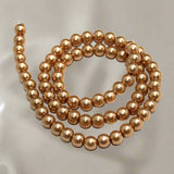 6mm Glass Pearl Beads