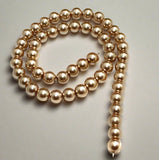 8mm Glass Pearl Beads