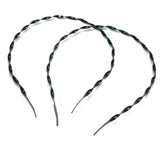 15 Inch Twisty Hairband Bases