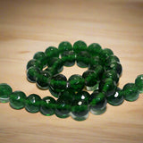 12 mm Crystal Faceted Round Beads