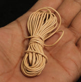 5 mtr, Leather Cord 2mm