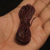 5 mtr, Leather Cord 1mm