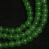 15 Strings, 8mm Plain Glass Beads Combo