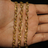 Metal Chain Golden 1 Mtr.