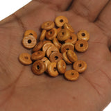 200 Pcs, 8mm Colored Wooden Beads Disc