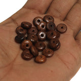 200 Pcs, 10mm Colored Wooden Beads Disc