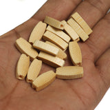 100 Pcs, 20x8mm Colored Wooden Beads Rectangle