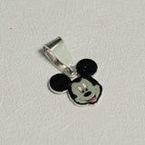 12x12mm, 92.5 Sterling Silver Mickey Mouse Charms