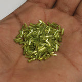 850 Pcs Nippon Seed Beads Twisty Buggles Peridot