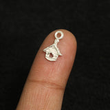 92.5 Sterling Silver House Charm 14mm