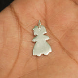 92.5 Sterling Silver Little Girl Charm 24x14mm