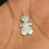 92.5 Sterling Silver Little Boy Charm 24x14mm