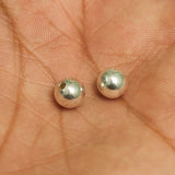 92.5 Sterling Silver 8mm Beads