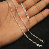 92.5 Sterling Silver Rolo Chain -45 cms