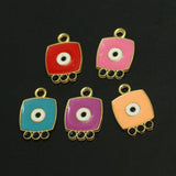 1.5 Cm Evil Eye Charms Assorted Color