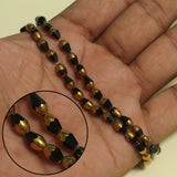 7mm Faceted Cone Shape Crystal Bead