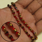 7mm Faceted Cone Shape Crystal Bead