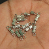 25 Pcs, Barrel Clasp Golden