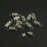 25 Pcs, Barrel Clasp Golden