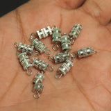 25 Pcs, Barrel Clasp Golden