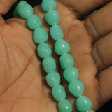 1 String 10mm Glass Tumble Beads