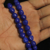 1 String 10mm Glass Tumble Beads