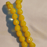 1 String 10mm Glass Tumble Beads