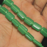 1 String 15X10mm Glass Rectangle Beads