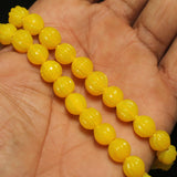 1 string 10mm Kharbooja Glass Beads