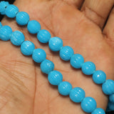 1 string 10mm Kharbooja Glass Beads