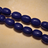 1 String 16X12mm Glass Oval Beads