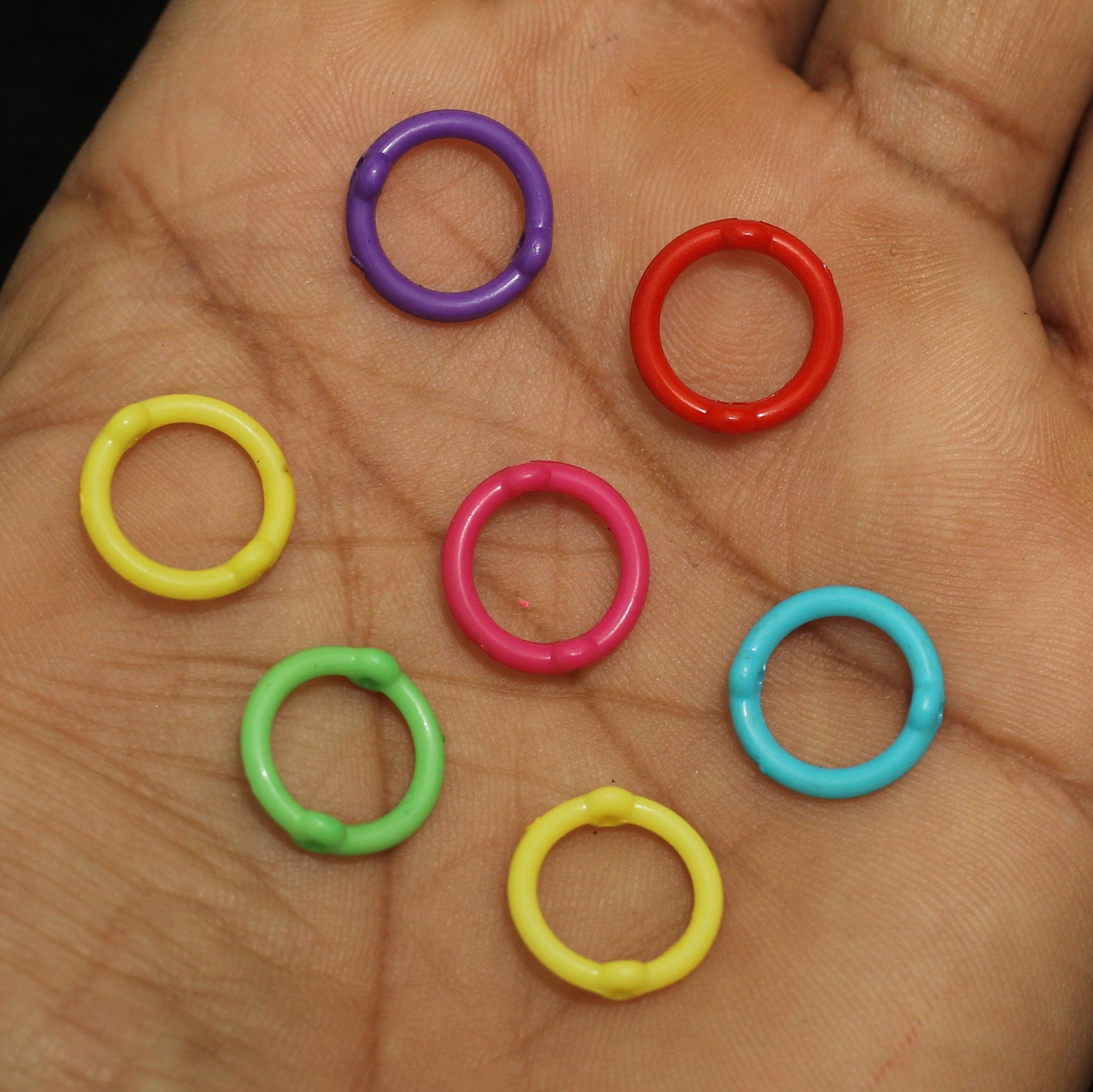 Spacer Beads SP108 | Acrylic Beads | Colorful Beads | | Round Circle Beads