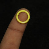 100 Pcs 14mm Assorted Ring Spacer Acrylic Beads