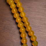 1 String Glass Drop Beads 10 mm