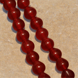 1 String Glass Drop Beads 10 mm