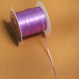 40 Mtr, 0.5mm Colored Flat Elastic Thread Neon