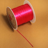 40 Mtr, 0.5mm Colored Flat Elastic Thread Neon