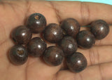 Wooden Round Beads Brown