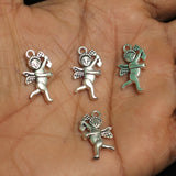 22mm German Silver Angel Charms