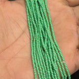 5 Bunch of Preciosa Seed Bead Strings Luster Opaque